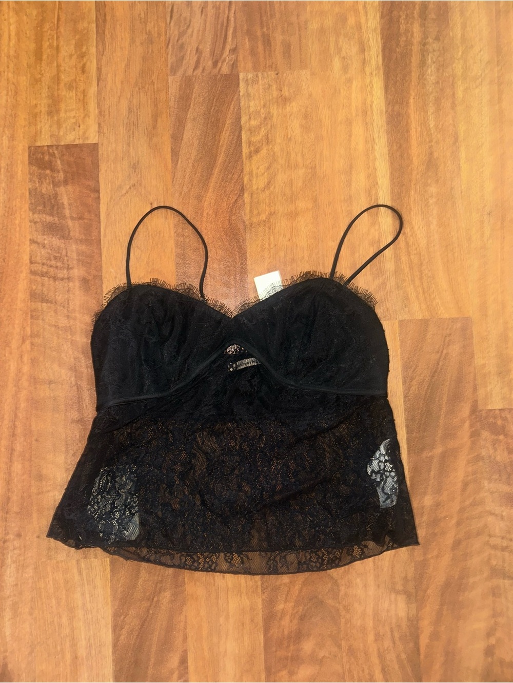 Abercrombie Black Lace Camisole Top